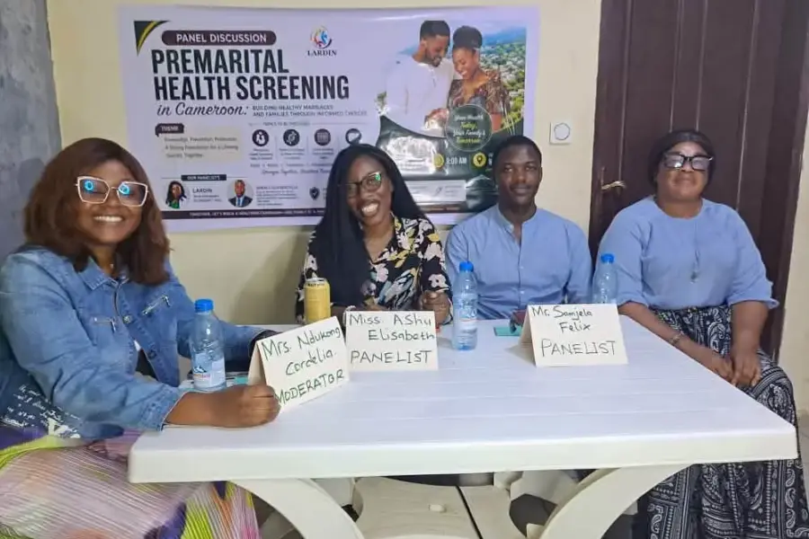 LARDIN Successfully Hosts Panel Discussion on Premarital Health Screening in Limbe, Cameroon