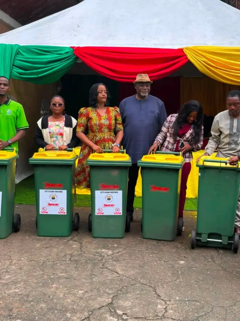 LARDIN Joins Limbe City Council and HYSACAM for Official Trash Bin Launch Ceremony