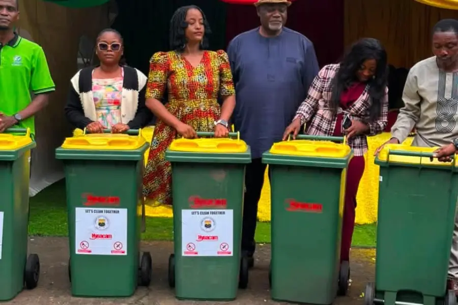 LARDIN Joins Limbe City Council and HYSACAM for Official Trash Bin Launch Ceremony