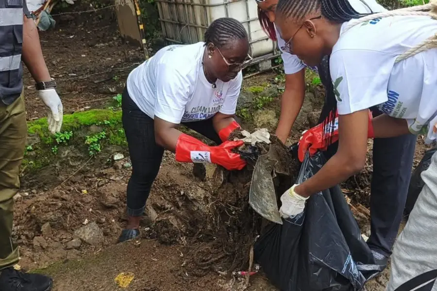Community Clean-Up Drive – Marriott Inn Street, Mokindi Isokolo