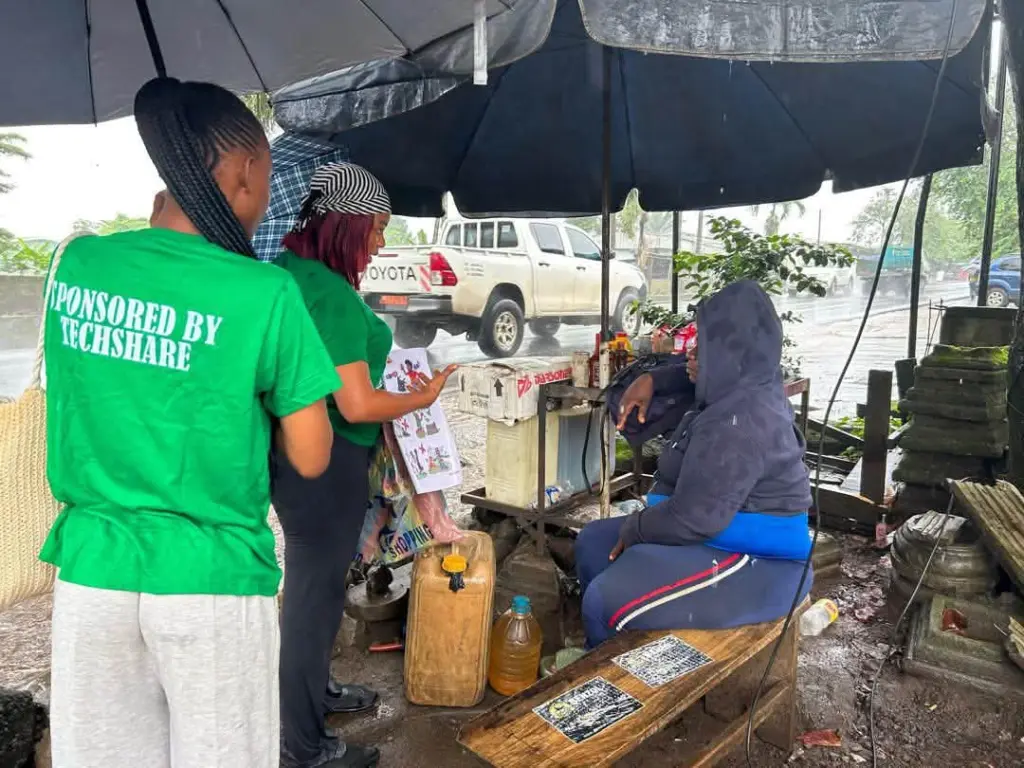 LARDIN In Collaboration With TechShare Drives Waste Management Sensitization at Ajakajo Street, Limbe