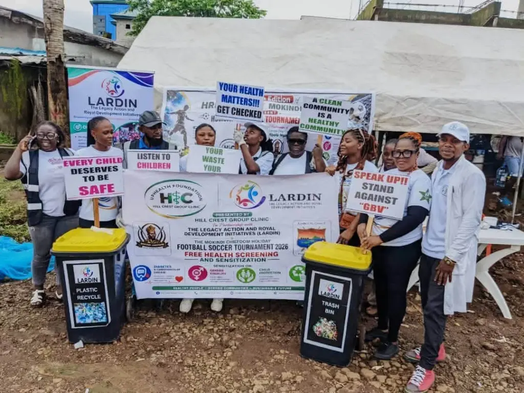 Health, Safety and Environmental Outreach at the First Mokindi Isokolo Soccer Tournament