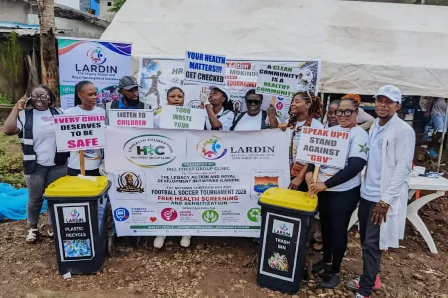 Health, Safety and Environmental Outreach at the First Mokindi Isokolo Soccer Tournament
