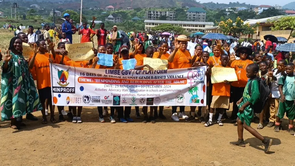 Gender Based Violence Sensitization in Communities and Schools