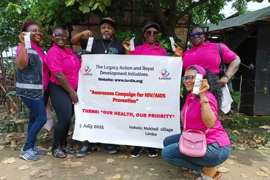 HIV/AIDS Awareness Campaign at Mokindi Community in Limbe