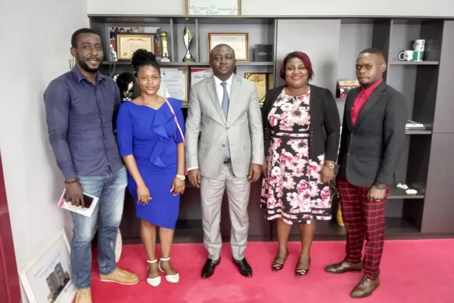 LARDIN, Fako National Youth Council and Other Organizations in Limbe, Meeting with the Limbe City Mayor for “Operation Waste in Bags”